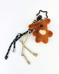Floppy-Eared Dog Keychain & Bag Charm – Handmade Pet Accessory