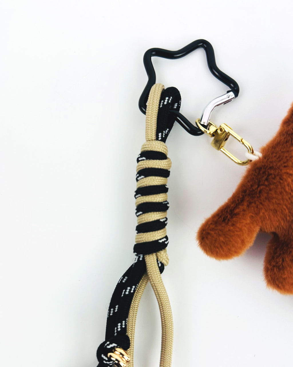 Floppy-Eared Dog Keychain & Bag Charm – Handmade Pet Accessory