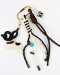 French Bulldog Keychain & Bag Charm – Vegan Leather Pet Accessory
