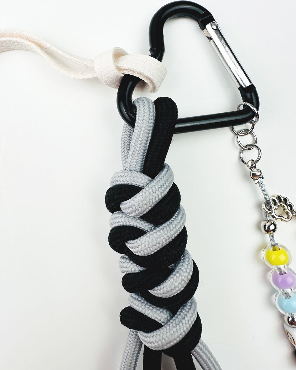 Grumpy Panda Keychain & Bag Charm – Quirky Handmade Accessory