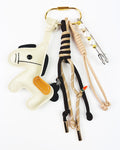 Horse Keychain & Bag Charm – Vegan Leather Equestrian Accessory