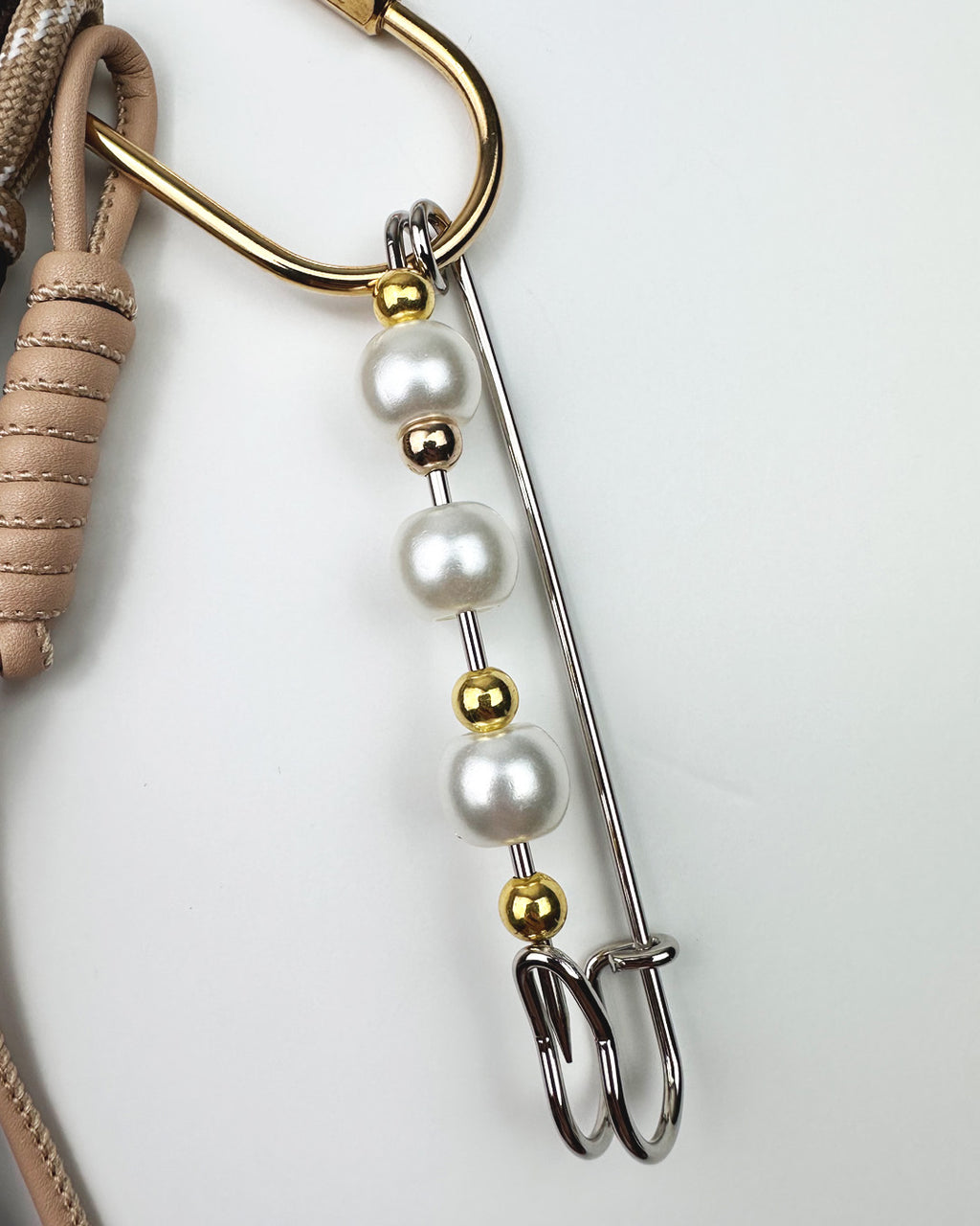 Horse Keychain & Bag Charm – Vegan Leather Equestrian Accessory