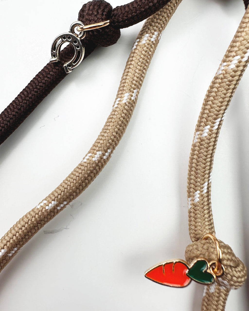 Horse Keychain & Bag Charm – Vegan Leather Equestrian Accessory